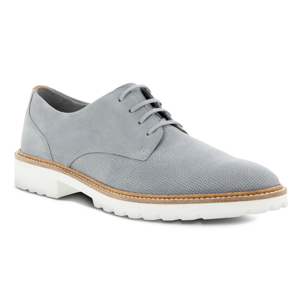 Zapatos De Vestir Mujer - ECCO Modern Tailored Laced Derby - Grises - YKU395804